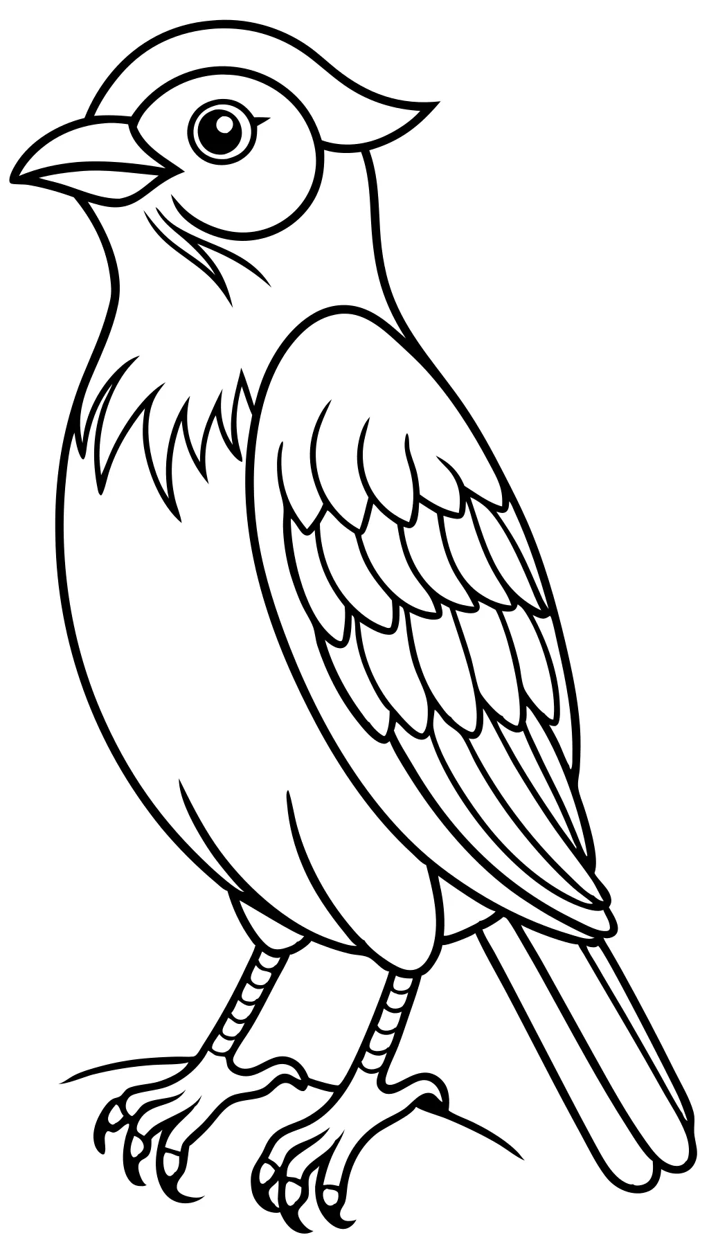 free bird coloring pages